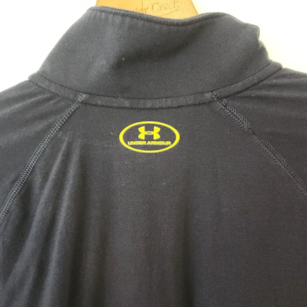 Under Armour US Naval Academy Midshipmen 1/4 Zip Pullover Navy Blue Youth‎ XL